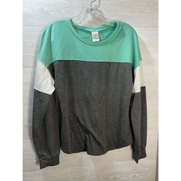 No Boundaries Juniors Colorblock Top‎ Large NWOT - Picture 2 of 4